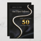 Zwart 50 en Fabulous Kaart (Voorkant / Achterkant)