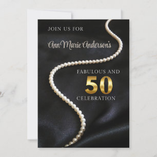 Zwart 50 en Fabulous Kaart