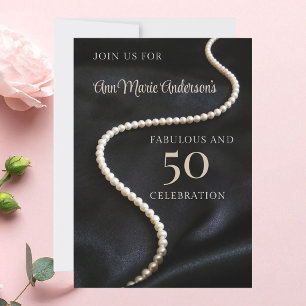 Zwart 50 en Fabulous Kaart