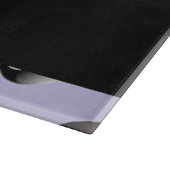 Zwart 8-kogelpatroon snijplank (Hoek)