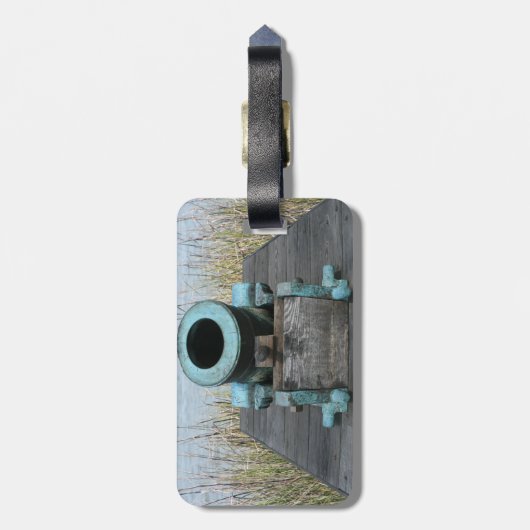 zwart 8 x 11 ontwerp uw eigen product bagagelabel (Achterkant verticaal)