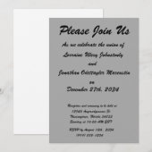 zwart 8 x 11 ontwerp uw eigen product kaart (Voorkant / Achterkant)