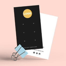 Zwart, aangepast, Logo 6-eenhoornspuitscherm toevo Visitekaartje