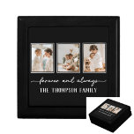 Zwart, aangepaste kleureninktstand voor foto's cadeaudoosje<br><div class="desc">Op zoek naar het perfecte gepersonaliseerde cadeau? Kijk niet verder dan onze zwarte gepersonaliseerde foto collage keepaardbox! Dit unieke en persoonlijke geschenk is perfect voor elke gelegenheid, inclusief bruiloften, verjaardagen, verjaardagen, of alleen om je speciale persoon te shows hoeveel je belangrijk vindt! Onze gepersonaliseerde foto collage memory box maakt ook...</div>