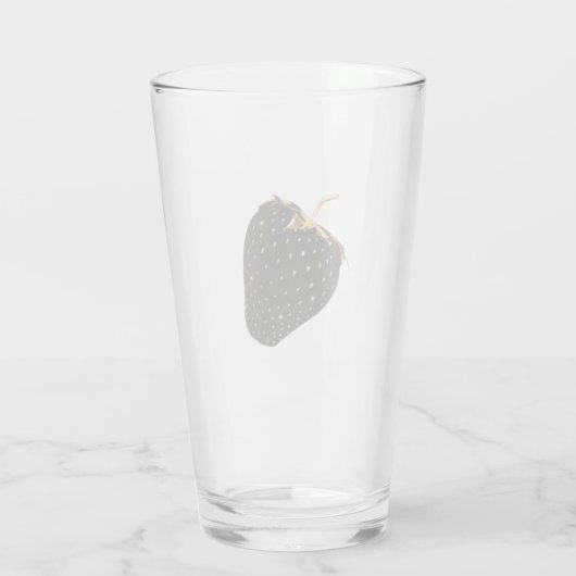 Zwart aardbeiglas glas (Achterkant)