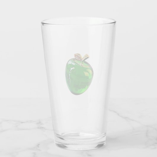 Zwart aardbeiglas glas (Achterkant)