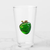 Zwart aardbeiglas glas (Voorkant)