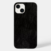 Zwart Abstract Buitenruimte Astronomisch ontwerp Case-Mate iPhone Case (Achterkant)