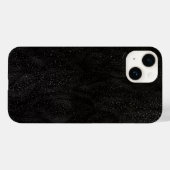 Zwart Abstract Buitenruimte Astronomisch ontwerp Case-Mate iPhone Case (Achterkant (horizontaal))