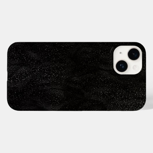 Zwart Abstract Buitenruimte Astronomisch ontwerp Case-Mate iPhone Case (Achterkant (horizontaal))