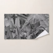 Zwart Abstract Handdoek (Handdoek)