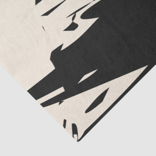 Zwart Abstract papier voor zwart weefsel (Detail)