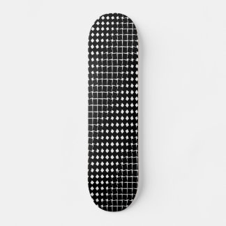 Zwart abstract patroon persoonlijk skateboard