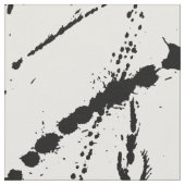 Zwart abstract splaatstpatroon herhalen stof (Close Up)