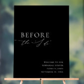 Zwart Acryl Repetitie Diner Welkom Teken Acryl Bord (Neutraal)