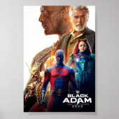 Zwart adam poster (Voorkant)