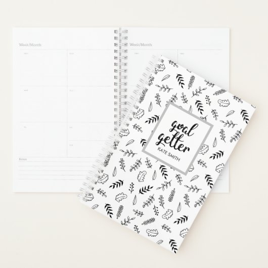 Zwart afdrukstation planner (Display)