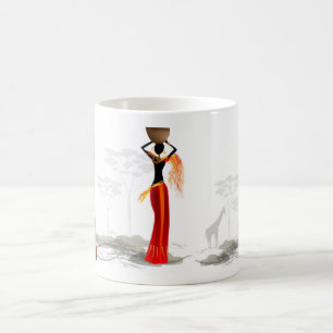 Zwart Afrika Koffiemok