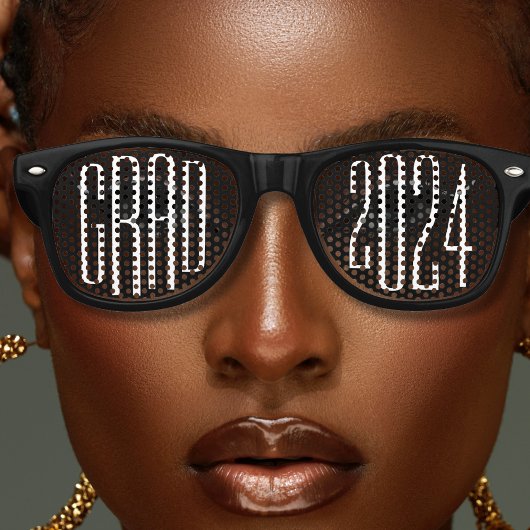 Zwart Afstudeerder College High School Senior Afst Retro Zonnebril