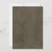 Zwart Afstudeerder Pet, Graduation Party Invitatio Aankondiging (Achterkant)