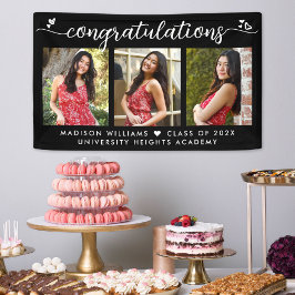 Zwart Afstuderen 3 Fotografie Moderne kalligrafie  Spandoek