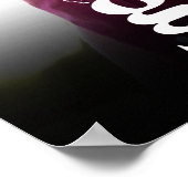 Zwart Afstuderen Foto Wit Typografie Minimalist Poster (Hoek)