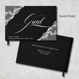 zwart Afstuderen Gastenboek