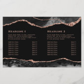 zwart agaat vouwfolder (Achterkant)