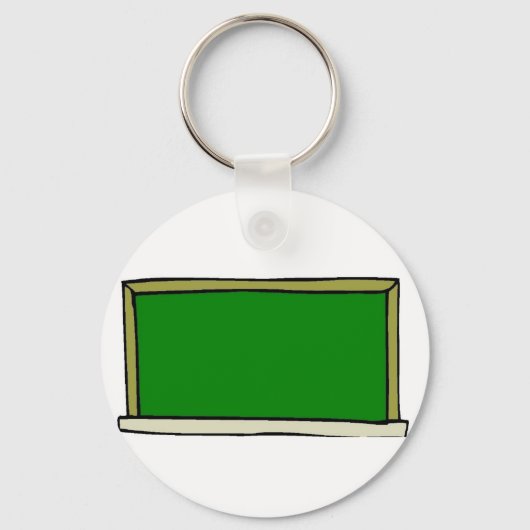 Zwart alkbord sleutelhanger (Voorkant)