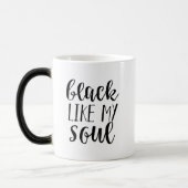 Zwart als mijn sol magische mok (Links)