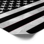 Zwart Amerika Poster (Hoek)