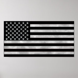 Zwart Amerika Poster