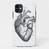 Zwart anatomisch hart Case-Mate iPhone case (Achterkant)
