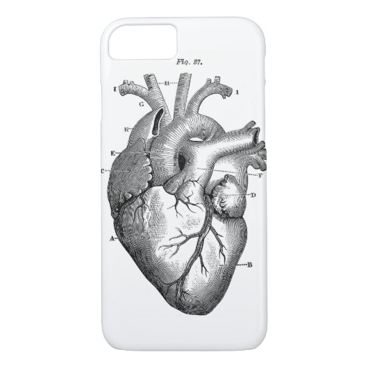 Zwart anatomisch hart Case-Mate iPhone case (Achterkant)