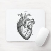 Zwart anatomisch hart muismat (Met muis)