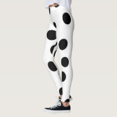 zwart_and_white_dalmatian_spot_patroon leggings (Links)