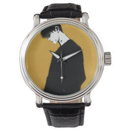 Zwart Anime eWatch Horloge