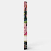  Zwart Antiek Roos Naam Manuscript Handschrift Case-Mate iPhone Case (Achterkant/links)