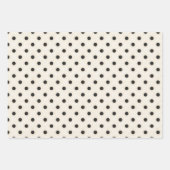 Zwart & Antiek Wit Patronen Collectie Inpakpapier Vel (Voorkant 3)