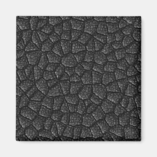 Zwart asfaltontwerp magneet (Voorkant)