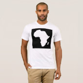 Zwart-Audaciaal Afrika T-shirt (Voorkant volledig)