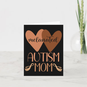 Zwart Autisme Moeder van Autistische Zoon Kinder M Kaart