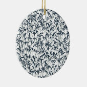 Zwart bamboe Ornament (Rechts)