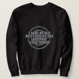 Zwart Band Sweatshirt - Perfect Gift