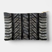 Zwart bandrubber automobieldecor etui (Achterkant)