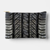 Zwart bandrubber automobieldecor etui (Voorkant)