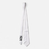 zwart Baphomet Stropdas (Achterkant)