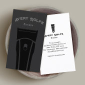  Zwart Barber Electric Hair Clippers Visitekaartje