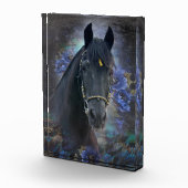 Zwart Beauty Friese Paard - Fotoblok (Rechts)