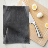 Zwart Beauty Keukenhanddoek (Quarter Fold)